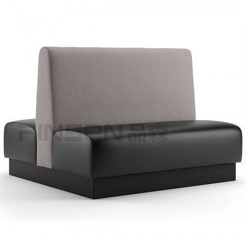 簡(jiǎn)約雙面背靠軟包卡座