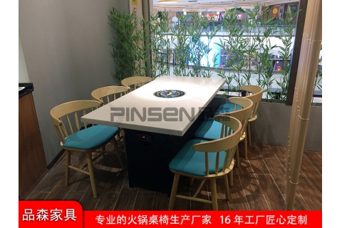 華亭實(shí)木火鍋店桌椅沙發(fā)價(jià)格