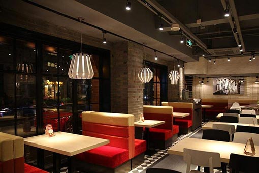 餐廳家具，餐廳卡座沙發(fā)