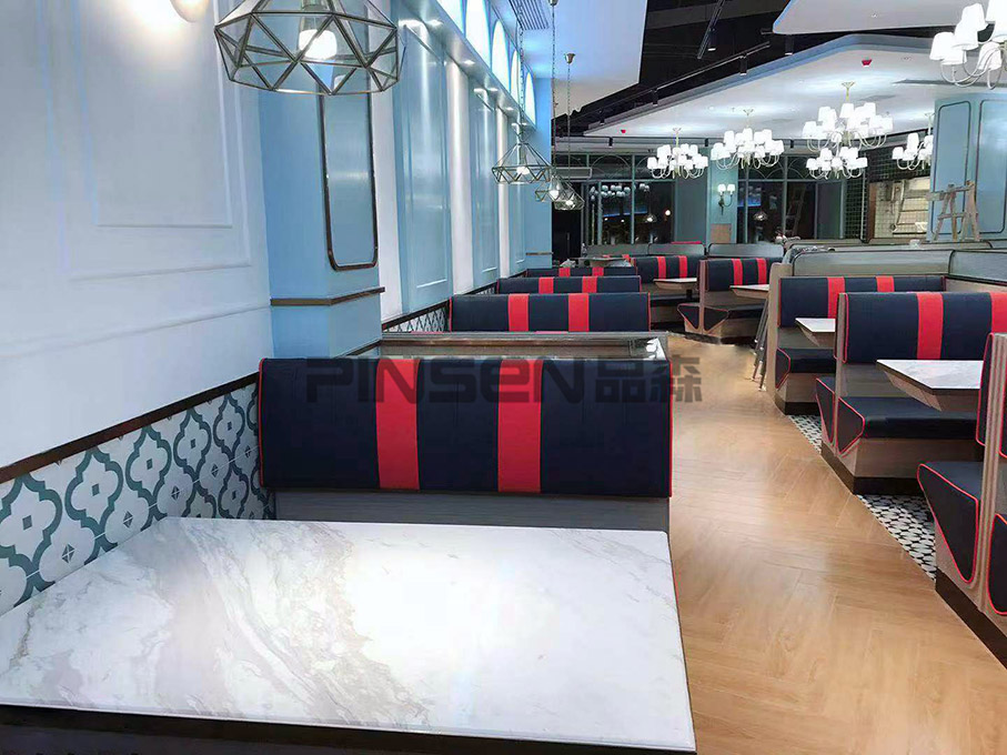 新寶茶餐廳桌椅定制