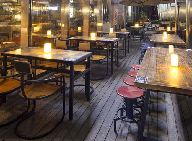 海岸城小龍蝦餐廳家具定制設(shè)計欣賞