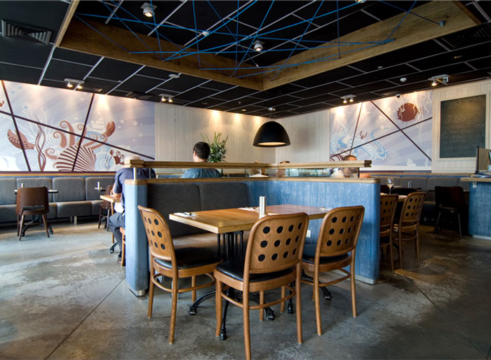 5 以色列復(fù)古風(fēng)格的海鮮餐廳家具定制