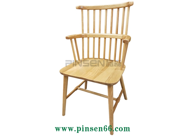 北歐實(shí)木餐椅