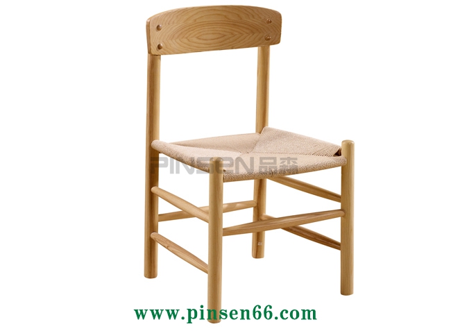 北歐實(shí)木餐椅